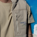 Veste Sherpa " Sports d’Hiver " - Beige