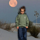 Hoodie kids " La Lune " - Vert