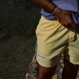 Short de bain « Maktub » - Jaune