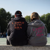 Hoodie l'Amour c'est Nous l Black & Orange