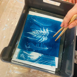 Atelier Cyanotype "Empreintes Végétales au Soleil"