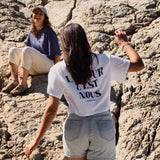 Crop top « l’Amour c'est Nous » - Blanc