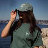 Casquette « l’Amour c'est Nous » - Vert vintage