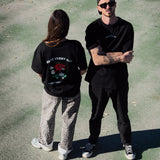 Tee " Skate Everyday " - Noir