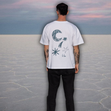 Tee " La Lune " - Blanc