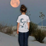 Tee kids " La Lune " - Blanc