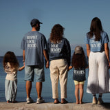 Tee-shirt enfant - "Respect Local Beaches"  l Bleu