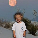 Tee kids " La Lune " - Blanc