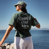 Tee-shirt « l’Amour c'est Nous » - Vert