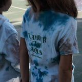 Tee Kids l'Amour c'est Nous l Tie & Dye Green