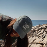 Casquette « l’Amour c'est Nous » - Vert vintage