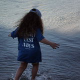 Tee-shirt enfant « l’Amour c'est Nous » - Bleu