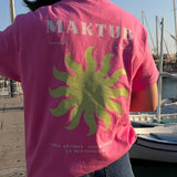 Tee-shirt « Maktub » - Rose