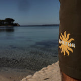Short de bain « Maktub » - Kaki