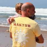 Tee-shirt « Maktub » - Jaune