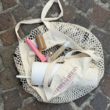 Sac filet « Les Copines Gentilles » - Off White