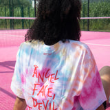 Tee  "Angel Face" - Tie & Dye