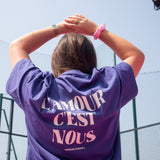 Tee  "l'Amour c'est Nous" - Blue