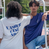 Tee  "l'Amour c'est Nous" - Off White