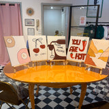 Atelier - Peinture & Apéro - débutant / mercredi 10 décembre