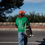 Tee-shirt Oversize  "All We Need" - Vert