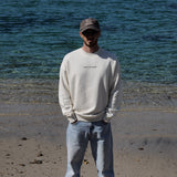Sweat  "Respect Local Beaches" - Off White