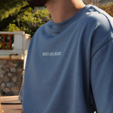 Tee  "Respect Local Beaches" - Bleu