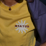 Tee-shirt « Maktub » - Jaune