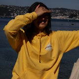 Hoodie « Maktub » - Jaune