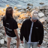 Veste bomber zippée « 444 Protection » - Noir