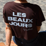 Crop Top « Les Beaux Jours » - Marron