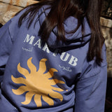Hoodie « Maktub » - Violet