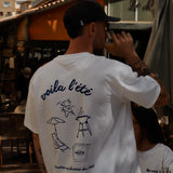 Tee-shirt « Voila l’été » - Blanc
