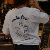 Tee-shirt « Voila l’été » - Blanc