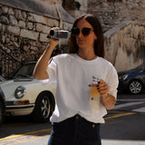 Tee-shirt « Voila l’été » - Blanc